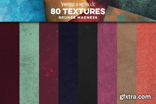 80 Colorful Grunge Textures