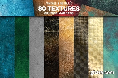 80 Colorful Grunge Textures