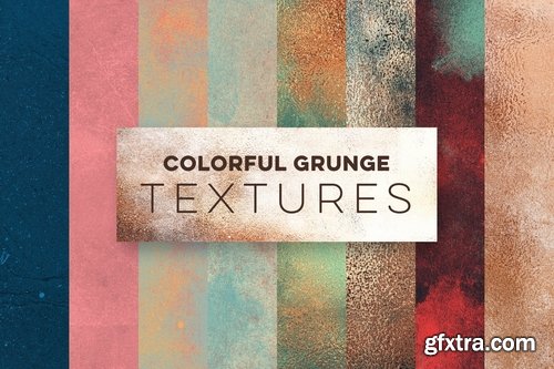 80 Colorful Grunge Textures