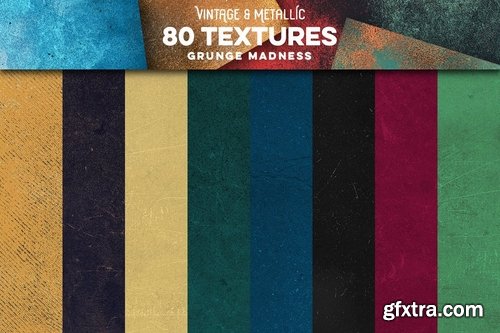 80 Colorful Grunge Textures