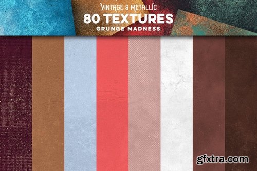 80 Colorful Grunge Textures