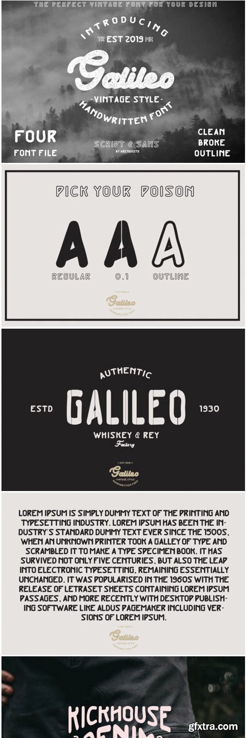 Galileo Font