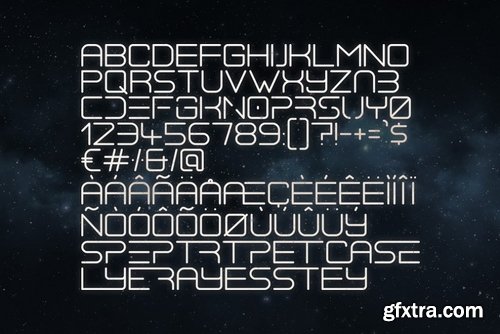 CM - Hyperion Typeface 324418