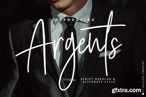 Argents Signature Font