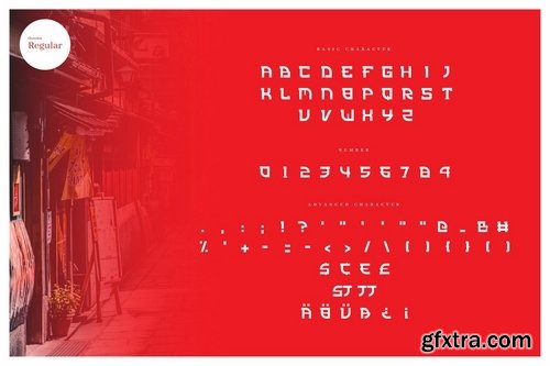 CM - Kyoto - Japanese Display Typeface 3976072