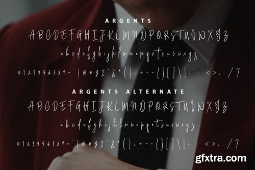 Argents Signature Font