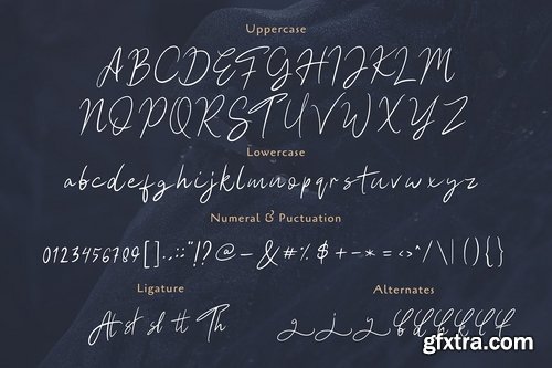 Hesgaki - Luxury Signature Font