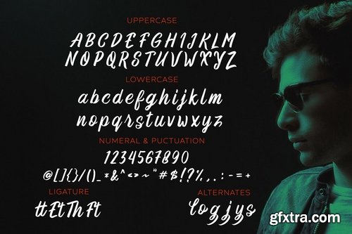 Robert Buso - Brush Font