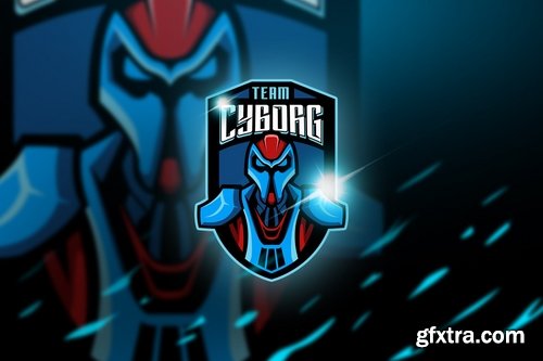 cyborg - Mascot & Esports Logo