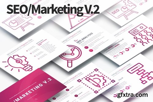 SEO Marketing V.2 - PowerPoint Infographics Slides