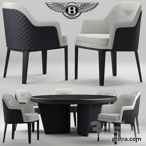 Table and chairs bentley kendal chair