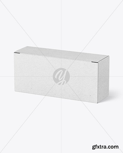 Kraft Paper Box Mockup 46604