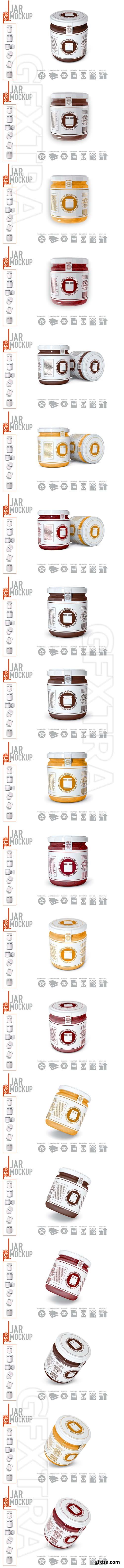 CreativeMarket - JAR MOCKUP 3880035