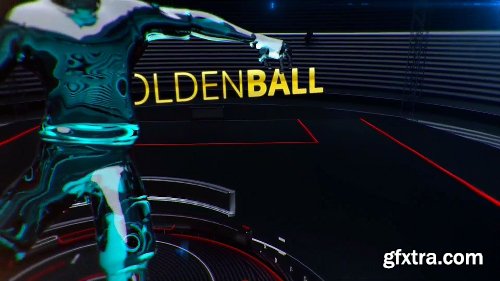 Videohive Golden Ball Football Opener 24169381