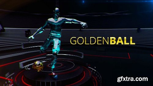 Videohive Golden Ball Football Opener 24169381