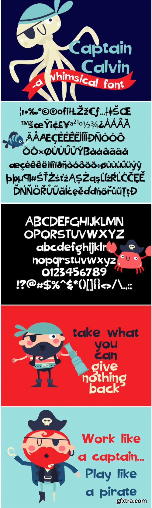 Captain Calvin Font