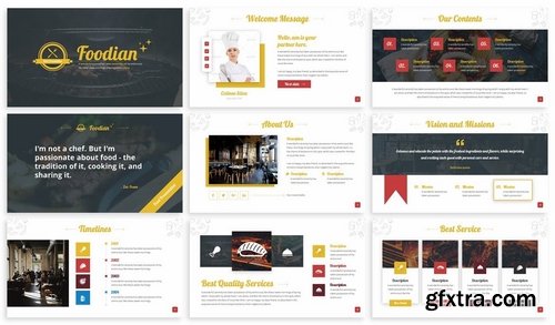 Foodian - Delicious Powerpoint Template