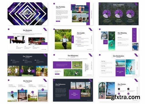 Swiing - Powerpoint Google Slides and Keynote Templates