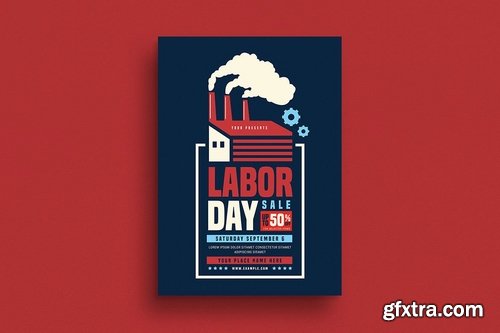 Labor Day Event Flyer