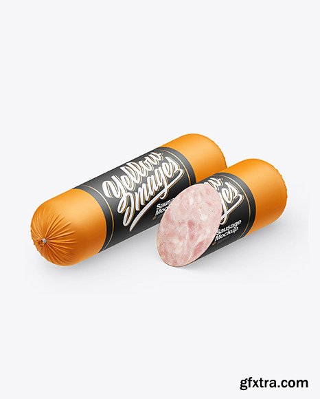 Matte Sausage Mockup 46469