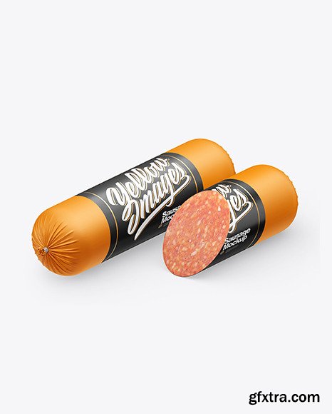 Matte Sausage Mockup 46469