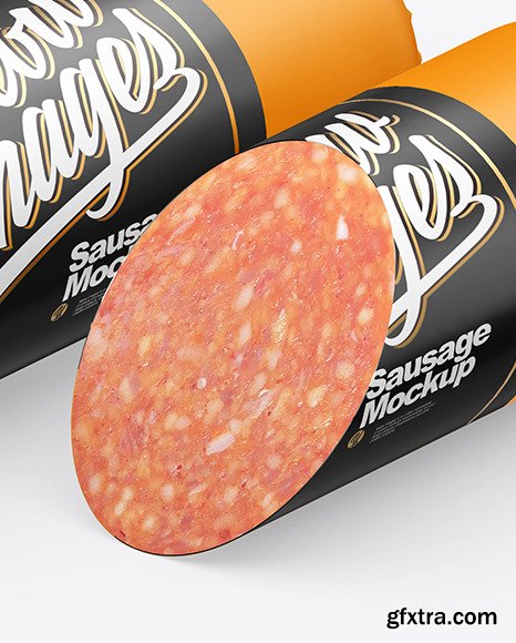 Matte Sausage Mockup 46469