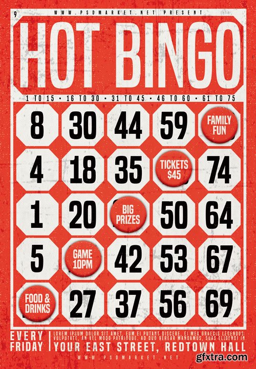 Bingo - Premium flyer psd template