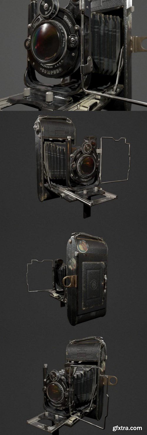 Icarette L Camera – 3D Model