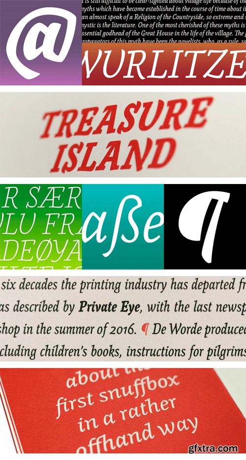 De Worde Font Family