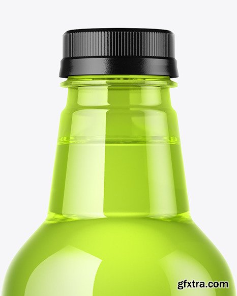 Plastic Drink Bottle Mockup 46671