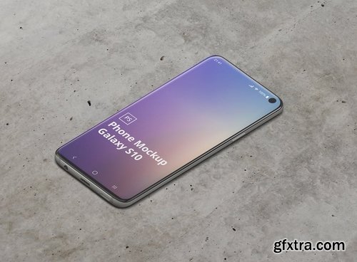 Phone Mockup Galaxy S10