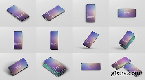 Phone Mockup Galaxy S10