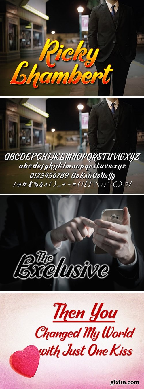 Ricky Lhambert Font