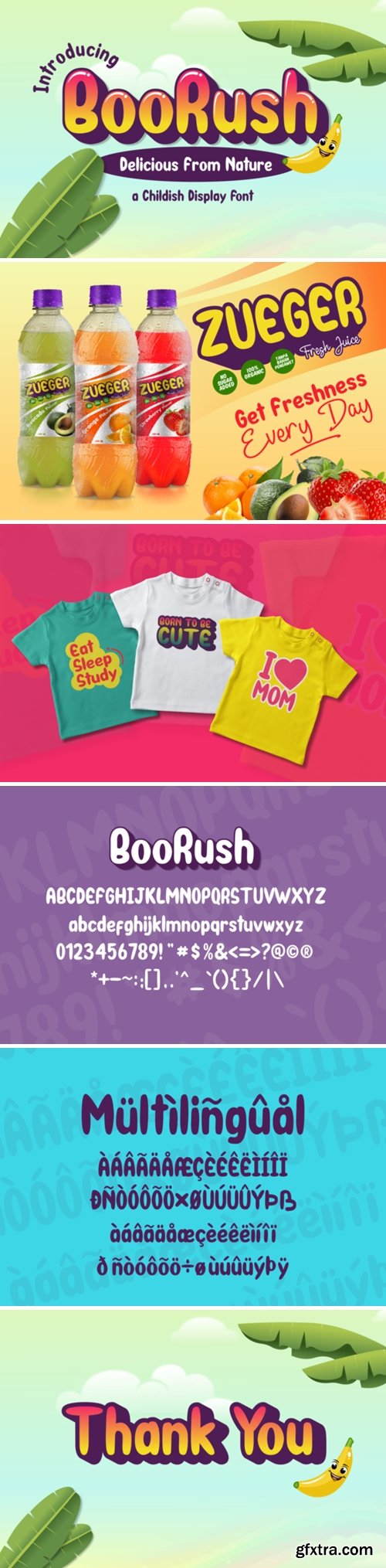 BooRush Font