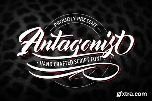 Antagonis Handcrafted Script Font