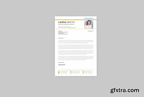 Yellow CV Resume Designer