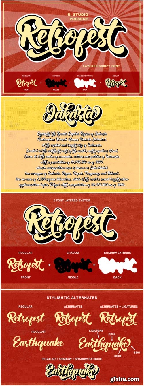 Retrofest Font