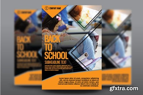 Back to School Flyer Template