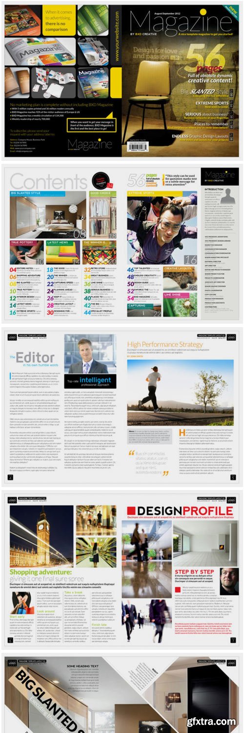 Magazine Template InDesign 1663131