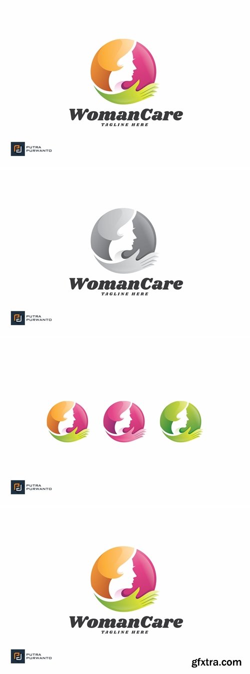 Woman Care - Logo Template