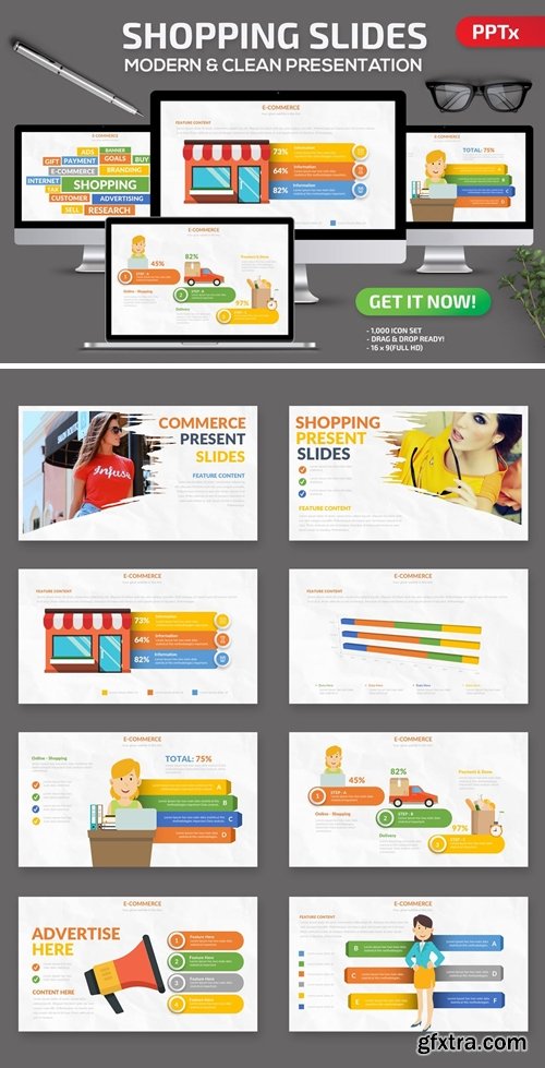 Shopping Powerpoint and Keynote Presentation