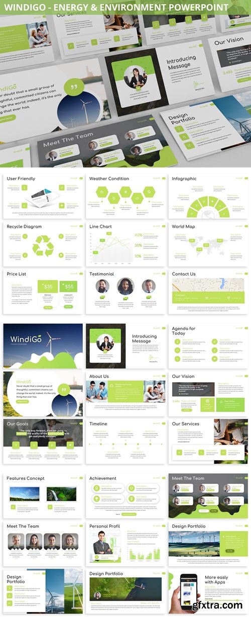 Windigo - Energy & Environment Powerpoint Template