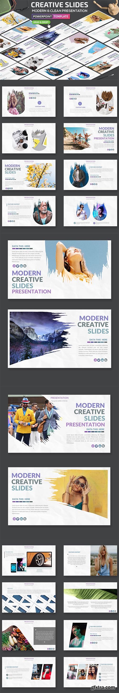 Creative Slides Powerpoint and Keynote Template