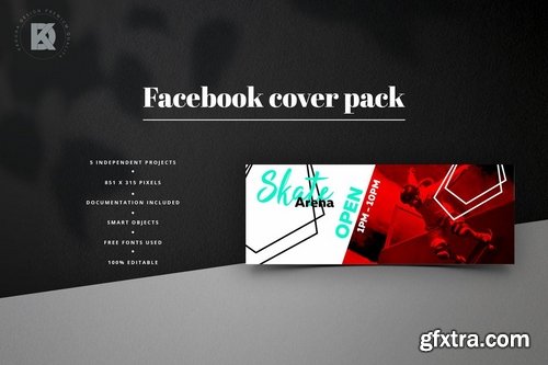 Facebook Red Cover Pack