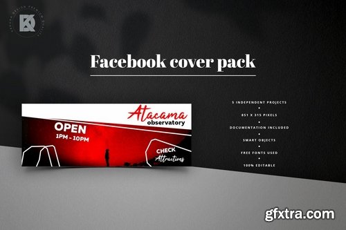 Facebook Red Cover Pack