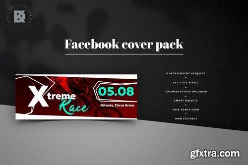 Facebook Red Cover Pack