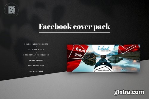 Facebook Red Cover Pack