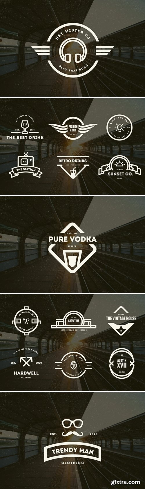 15 Vintage Logos & Badges 003