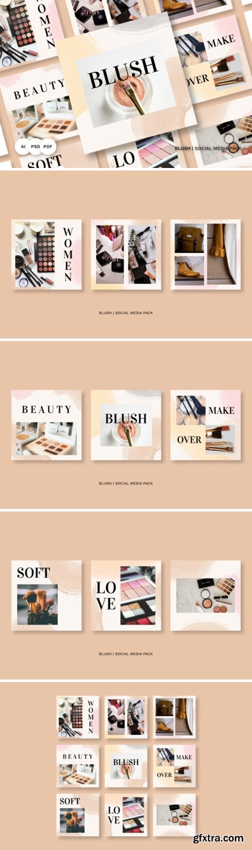 Blush Social Media Pack 1667279