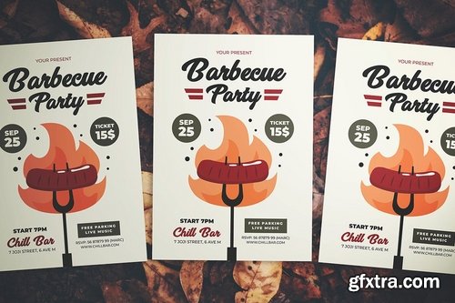 Barbecue Party Flyer